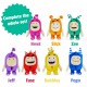 Oddbods Zee Soft Soft Toy - for Boys and Girls (30 cm high)