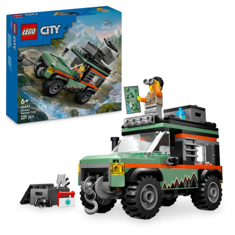LEGO City 60447 Terénne horské nákladné auto 4x4