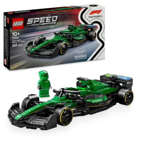 LEGO Speed Champions 77245 Pretekárske auto Aston Martin Aramco F1 AMR24