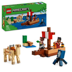 LEGO Minecraft 21259 Plavba na pirátskej lodi