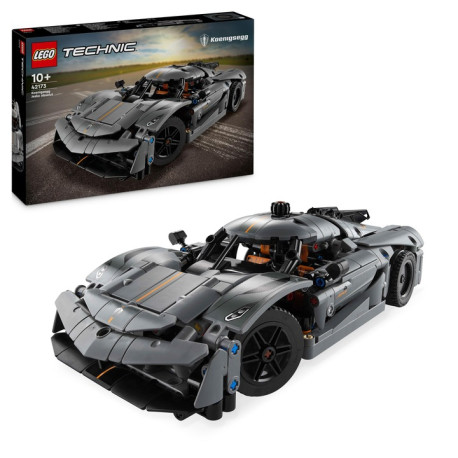 LEGO Technic 42173 Technic 42173 Koenigsegg Jesko Absolútne šedé hyperauto