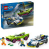 LEGO City 60415 Naháňačka policajného auta a športiaku