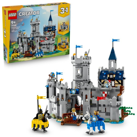 LEGO Creator 3 v 1 31168 Stredoveký hrad a rytieri na koňoch