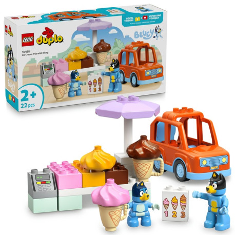 LEGO DUPLO Bluey 10458 Bluey a výlet na zmrzlinu