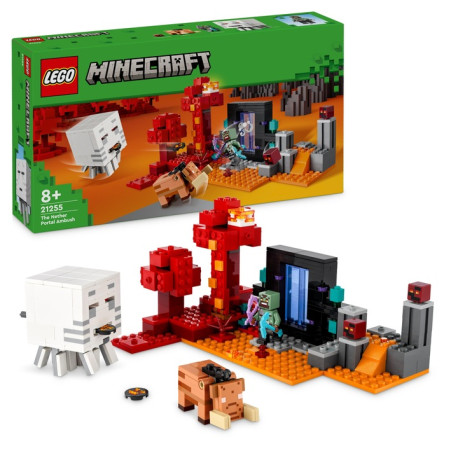 LEGO Minecraft 21255 Prepadnutie portálu do Netheru