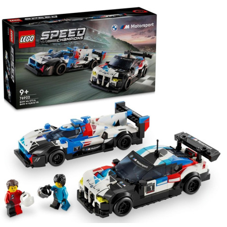 LEGO Speed Champions 76922 Pretekárske autá BMW M4 GT3 a BMW M Hybrid V8