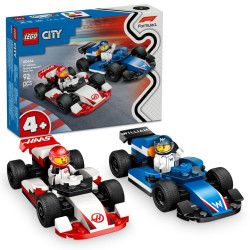 LEGO City 60464 Pretekárske autá F1 Williams Racing a Haas F1