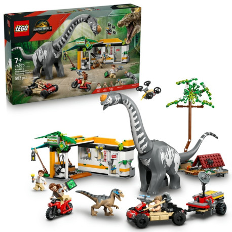 LEGO Jurassic World 76973 Misia na sledovanie raptora a titanosaura
