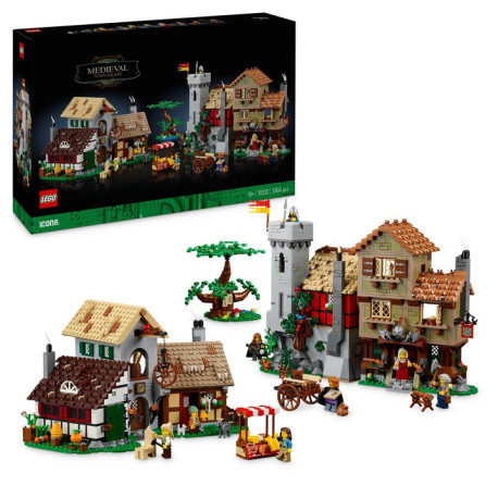 LEGO Icons 10332 Stredoveké námestie
