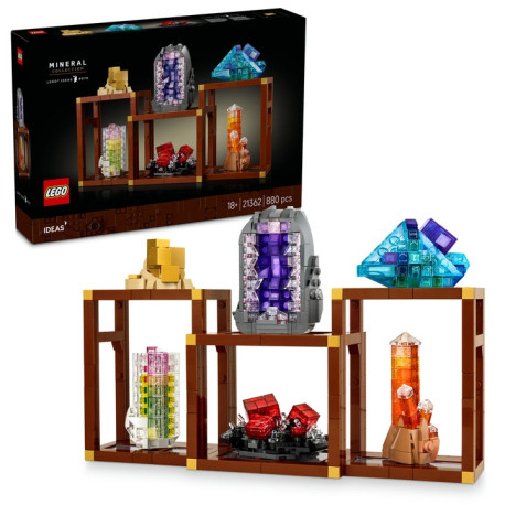 LEGO Ideas 21362 Zbierka minerálov