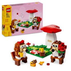 LEGO Icons 40711 Ježkovia na pikniku