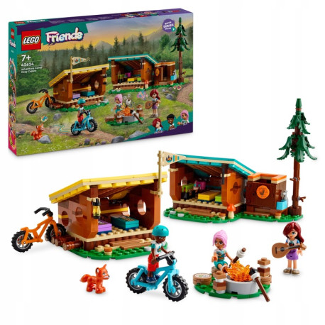 LEGO Friends 42624 Útulné chatky na dobrodružnom tábore