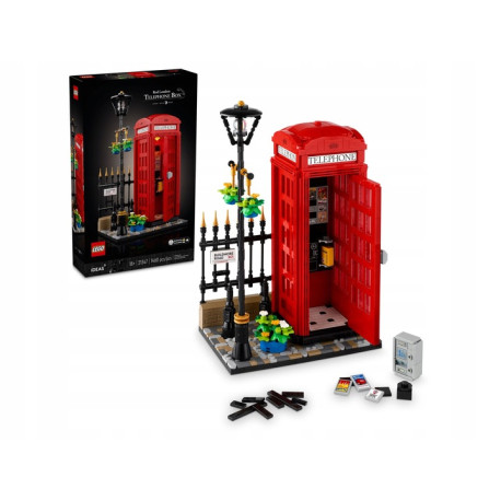 LEGO Ideas 21347 Telefónna búdka Červeného Londýna