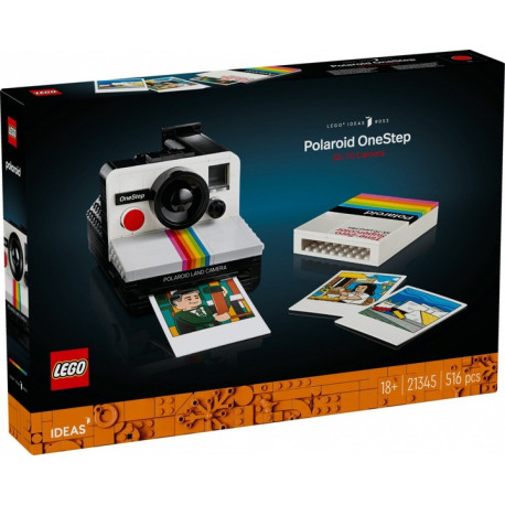 LEGO Ideas 21345 Fotoaparát Polaroid OneStep SX-70