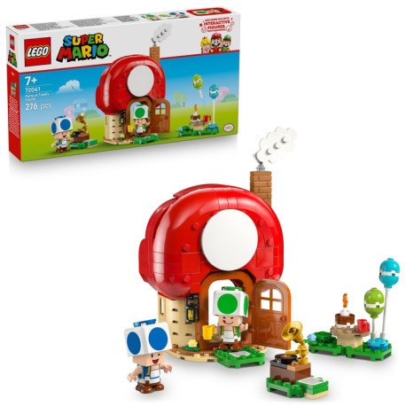 LEGO Super Mario 72041 Toad a párty v jeho dome