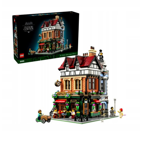 Lego Icons 10350 Dom na rohu v tudorovskom štýle