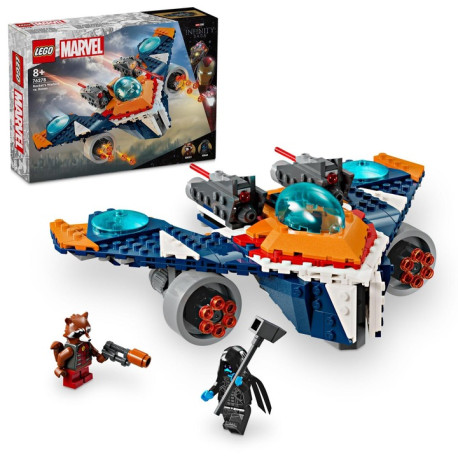LEGO Marvel 76278 Rocketov tryskáč Warbird vs. Ronan