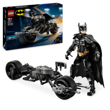LEGO DC Batman 76273 Zostaviteľná figúrka: Batman a motorka Bat-Pod