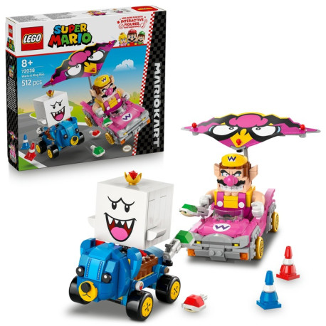 LEGO Super Mario 72038 Mario Kart – Wario a King Boo