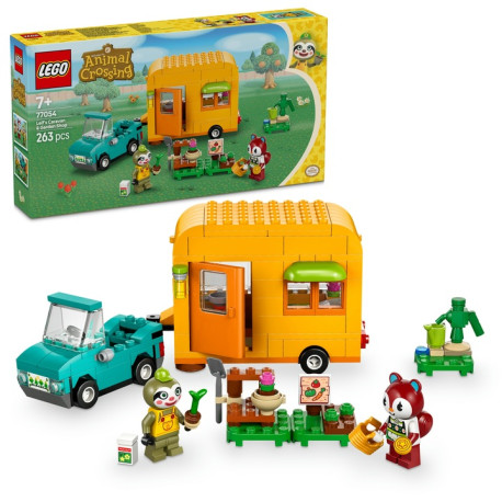 LEGO Animal Crossing 77054 Leif, karavan a záhradkársky obchod
