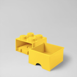Dóza LEGO Brick Drawer 4 žltá 40051732