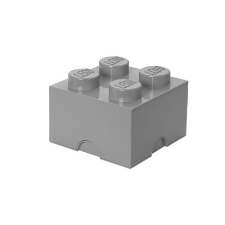 Dóza na kocky LEGO Storage Brick 4 sivá 3 roky