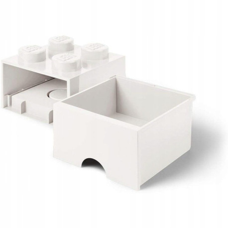 LEGO úložný box s kockami 40051735, biely