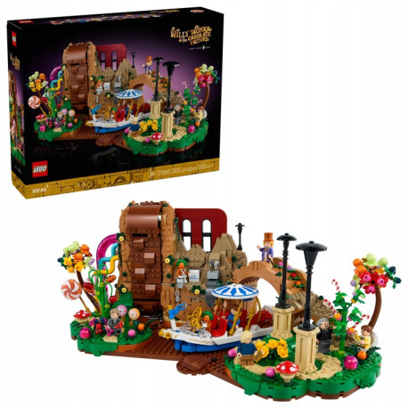 LEGO Ideas 21360 Willy Wonka a továreň na čokoládu