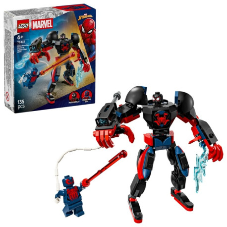 LEGO Marvel 76337 Robot Milesa Moralesa vs. Spider-Man 2099