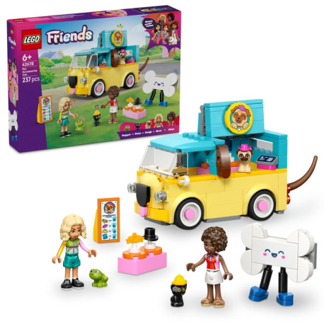 LEGO Friends 42678 Dodávka s doplnkami pre maznáčikov