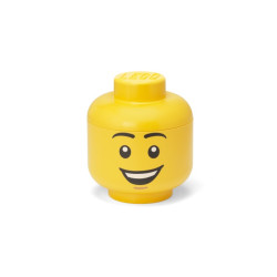 LEGO úložná hlava (veľkosť S) - šťastný chlapec