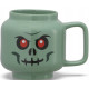 LEGO keramický hrnček 530 ml - zelený kostlivec