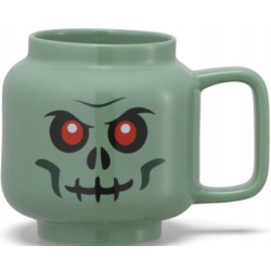 LEGO keramický hrnček 530 ml - zelený kostlivec