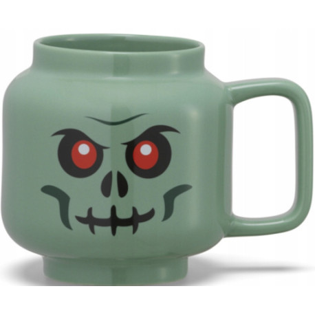 LEGO keramický hrnček 530 ml - zelený kostlivec