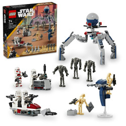 LEGO Star Wars 75372 Bojový balíček Klonového vojaka a Bojového droida