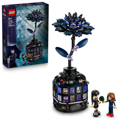 LEGO Wednesday 76784 Čierna georgína