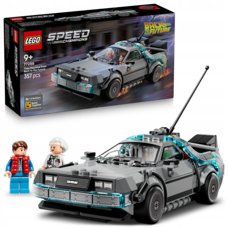 LEGO Speed Champions 77256 Stroj času z filmu Návrat do budúcnosti