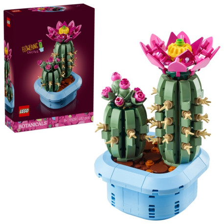 LEGO Botanicals 11509 Kvitnúci kaktus