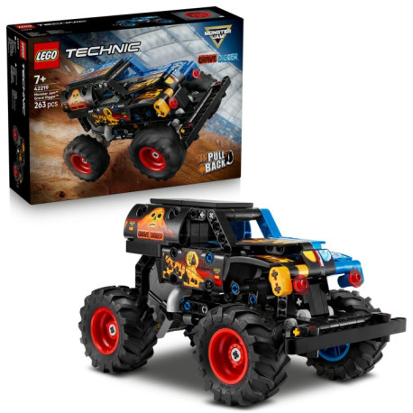 LEGO Technic 42219 Monster Jam Grave Digger Oheň a ľad