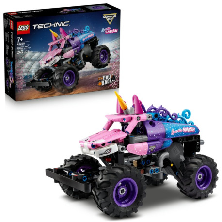 LEGO Technic 42220 Monster Jam Sparkle Smash s naťahovacím motorom