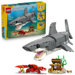 LEGO Creator 31381 Divoký žralok a truhlica s pokladom