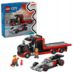 LEGO City 60493 Výstavný nákladiak F1 s pretekárskym autom Audi F1