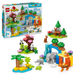 LEGO DUPLO 10446 Rodinky divokých zvierat 3 v 1