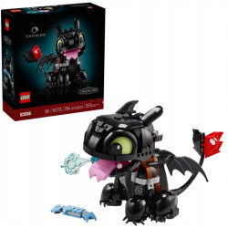 LEGO Icons 10375 Ako si vycvičiť draka: Bezzubka