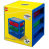 LEGO organizér s tromi zásuvkami - modrá