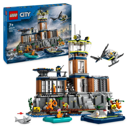 LEGO City 60419 Polícia a väzenie na ostrove