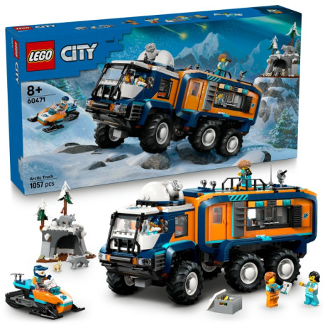 LEGO City 60471 Nákladné auto s laboratóriom pre prieskumníkov Arktídy