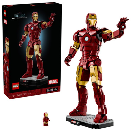 LEGO Marvel 76344 Iron Man Mark 3: zberateľská edícia