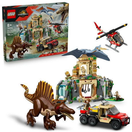 LEGO Jurassic World 76976 Letecká misia spinosaurusa a quetzalcoatlusa