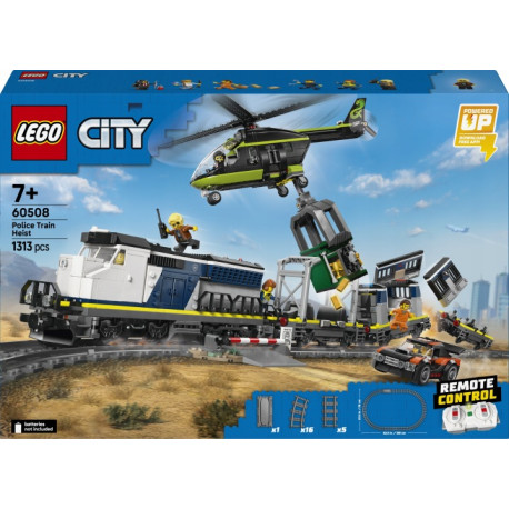 LEGO City 60508 Lúpež v policajnom vlaku